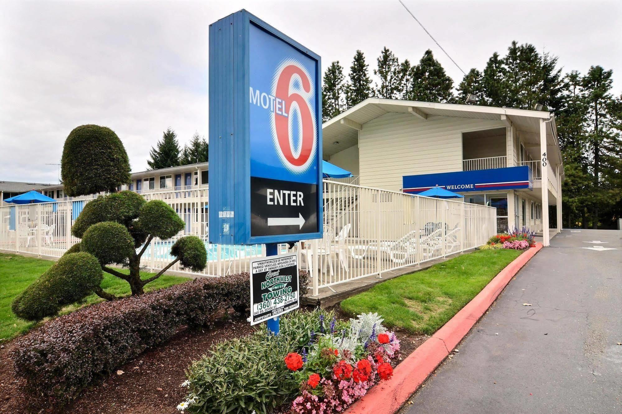 Motel 6-Tumwater, Wa - Olympia 외부 사진